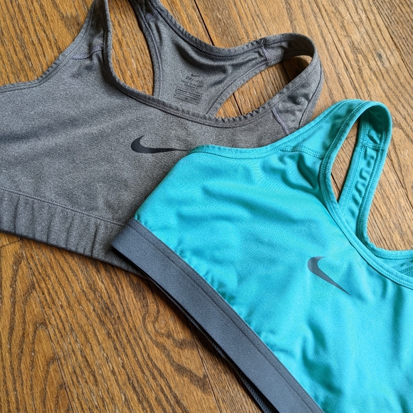 Two Nike Dri-fit Sports Bras - Picture 2 of 3